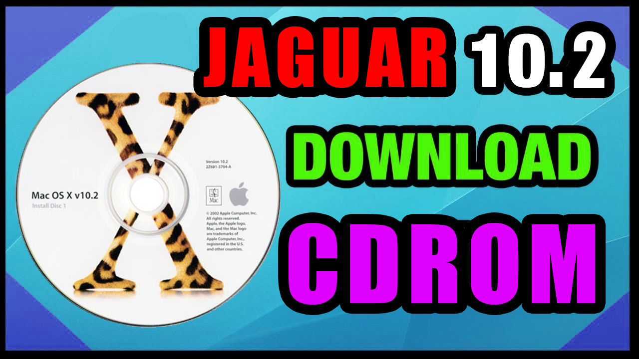 Descargar mac os x 10.2 Jaguar
