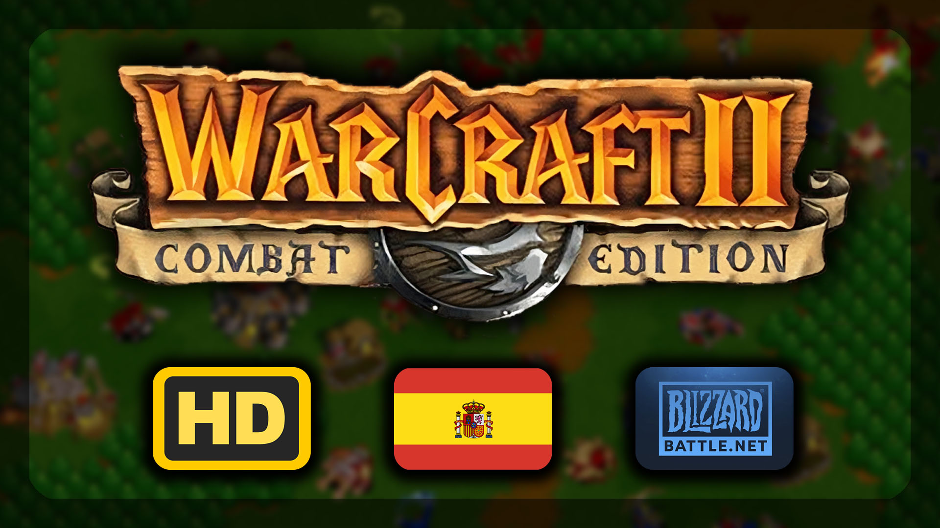 Warcraft 2 combat edition español hd panorámico